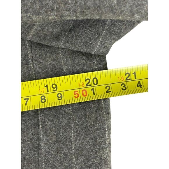 Massimo Dutti Womens Wool Blazer Jacket EU 42 US 10 Mink Pinstripe 6015/717 NWT - Picture 10 of 12